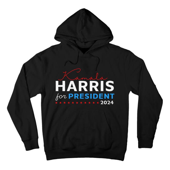 Kamala Harris 47th President Of The United States Of America Tall Hoodie