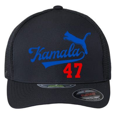 Kamala Harris 47 Th President Usa America 2024 Flexfit Unipanel Trucker Cap