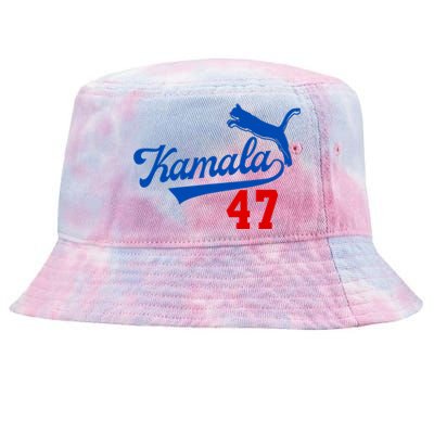 Kamala Harris 47 Th President Usa America 2024 Tie-Dyed Bucket Hat