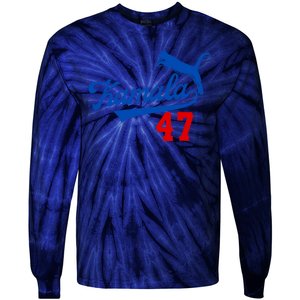 Kamala Harris 47 Th President Usa America 2024 Tie-Dye Long Sleeve Shirt