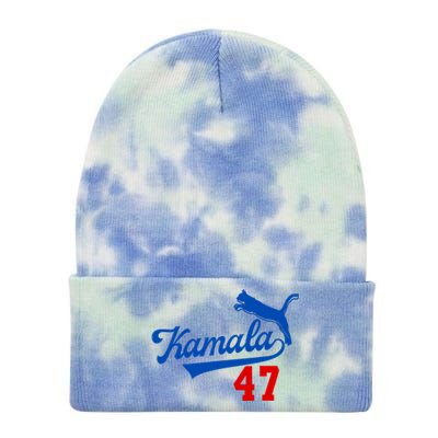 Kamala Harris 47 Th President Usa America 2024 Tie Dye 12in Knit Beanie