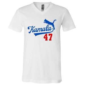 Kamala Harris 47 Th President Usa America 2024 V-Neck T-Shirt