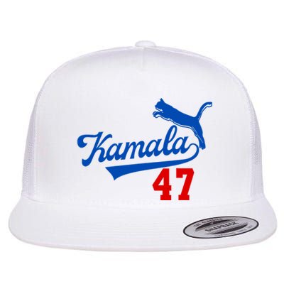 Kamala Harris 47 Th President Usa America 2024 Flat Bill Trucker Hat