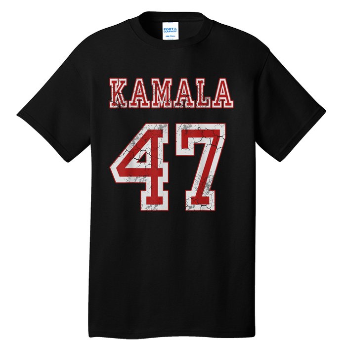 Kamala Harris 47 Th President Usa America 2024 Election Tall T-Shirt