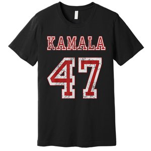 Kamala Harris 47 Th President Usa America 2024 Election Premium T-Shirt