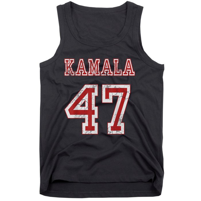 Kamala Harris 47 Th President Usa America 2024 Election Tank Top