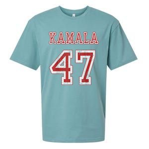 Kamala Harris 47 Th President Usa America 2024 Election Sueded Cloud Jersey T-Shirt