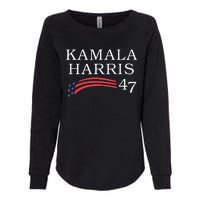 Kamala Harris 47 President Vice President Harris Womens California Wash Sweatshirt