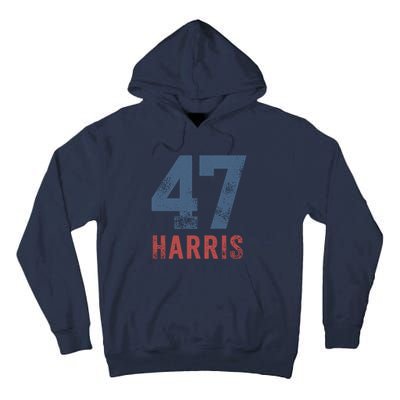 Kamala Harris 47 Tall Hoodie