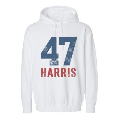 Kamala Harris 47 Garment-Dyed Fleece Hoodie