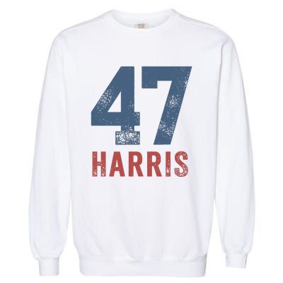 Kamala Harris 47 Garment-Dyed Sweatshirt