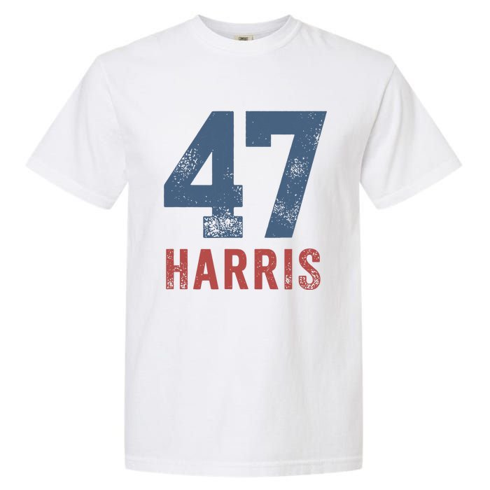 Kamala Harris 47 Garment-Dyed Heavyweight T-Shirt