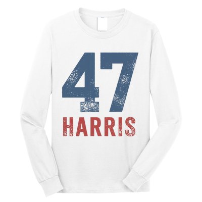 Kamala Harris 47 Long Sleeve Shirt