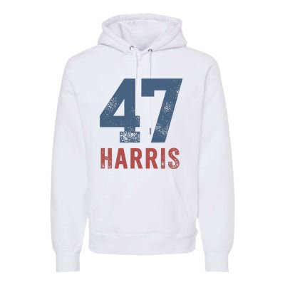 Kamala Harris 47 Premium Hoodie