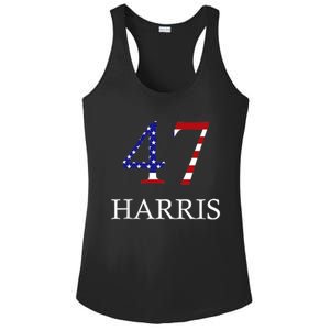 Kamala Harris 47 President Political Election Vote Election Ladies PosiCharge Competitor Racerback Tank