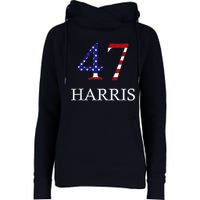 Kamala Harris 47 President Political Election Vote Election Womens Funnel Neck Pullover Hood