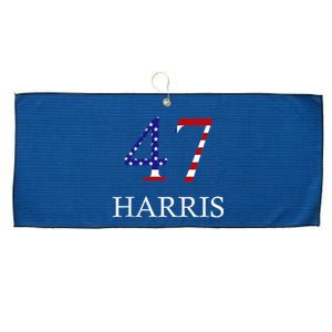 Kamala Harris 47 President Political Election Vote Election Large Microfiber Waffle Golf Towel