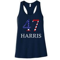 Kamala Harris 47 President Political Election Vote Election Women's Racerback Tank