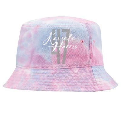 Kamala Harris 47 President Political Election Vote Election Tie-Dyed Bucket Hat