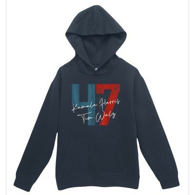 Kamala Harris 47 President Political Election Vote Election Urban Pullover Hoodie