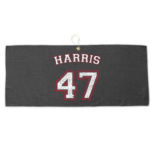 Kamala Harris 47 47th President Large Microfiber Waffle Golf Towel