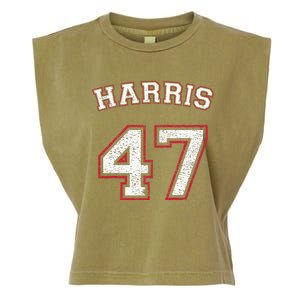 Kamala Harris 47 47th President Garment-Dyed Women's Muscle Tee