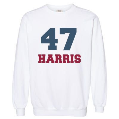 Kamala Harris 47 Garment-Dyed Sweatshirt