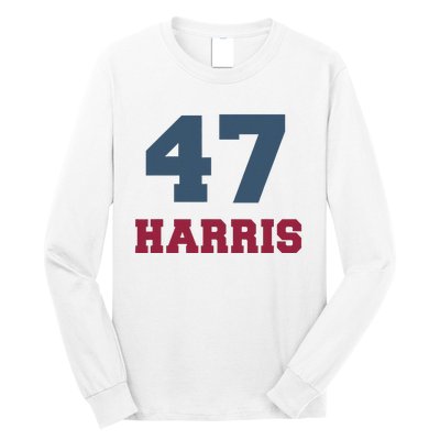 Kamala Harris 47 Long Sleeve Shirt