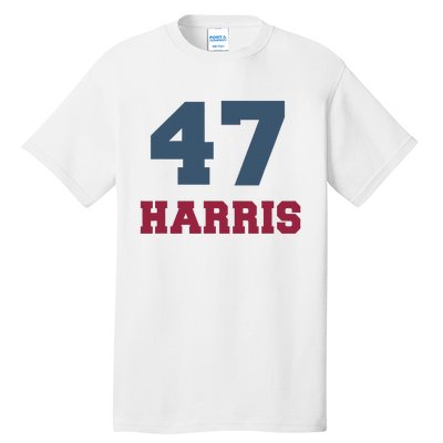 Kamala Harris 47 Tall T-Shirt