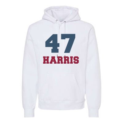 Kamala Harris 47 Premium Hoodie