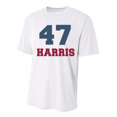 Kamala Harris 47 Performance Sprint T-Shirt