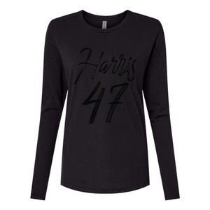 Kamala Harris 47 Kamala Harris For President 2024 Womens Cotton Relaxed Long Sleeve T-Shirt