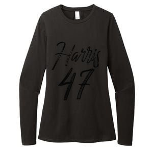 Kamala Harris 47 Kamala Harris For President 2024 Womens CVC Long Sleeve Shirt