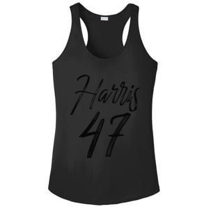 Kamala Harris 47 Kamala Harris For President 2024 Ladies PosiCharge Competitor Racerback Tank