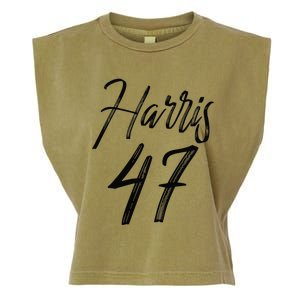 Kamala Harris 47 Kamala Harris For President 2024 Garment-Dyed Women's Muscle Tee