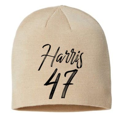 Kamala Harris 47 Kamala Harris For President 2024 Sustainable Beanie