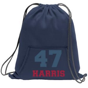 Kamala Harris 47 Sweatshirt Cinch Pack Bag