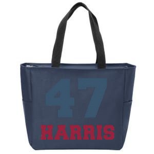 Kamala Harris 47 Zip Tote Bag