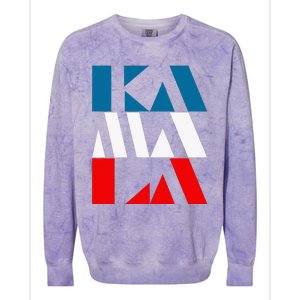 Kamala Harris 47th Madam Vice President Of The Usa Colorblast Crewneck Sweatshirt