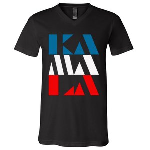 Kamala Harris 47th Madam Vice President Of The Usa V-Neck T-Shirt