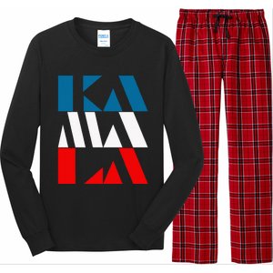 Kamala Harris 47th Madam Vice President Of The Usa Long Sleeve Pajama Set