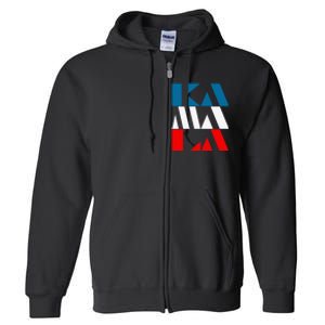 Kamala Harris 47th Madam Vice President Of The Usa Full Zip Hoodie