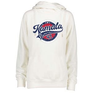 Kamala Harris 47 Th President Harris Walz 2024 Election Womens Funnel Neck Pullover Hood