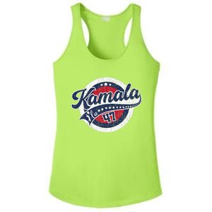 Kamala Harris 47 Th President Harris Walz 2024 Election Ladies PosiCharge Competitor Racerback Tank