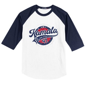 Kamala Harris 47 Th President Harris Walz 2024 Election Baseball Sleeve Shirt