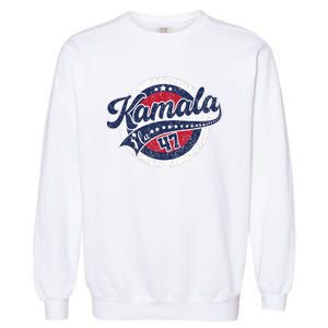 Kamala Harris 47 Th President Harris Walz 2024 Election Garment-Dyed Sweatshirt