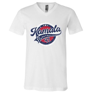 Kamala Harris 47 Th President Harris Walz 2024 Election V-Neck T-Shirt