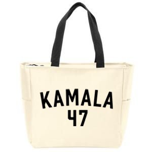 Kamala Harris 47 Zip Tote Bag