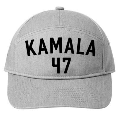 Kamala Harris 47 7-Panel Snapback Hat