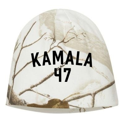 Kamala Harris 47 Kati - Camo Knit Beanie